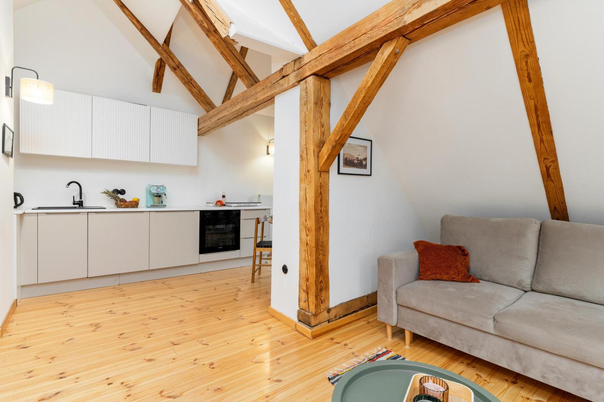 W Deski Dom Apartamenty Krzyżowa Exteriér fotografie