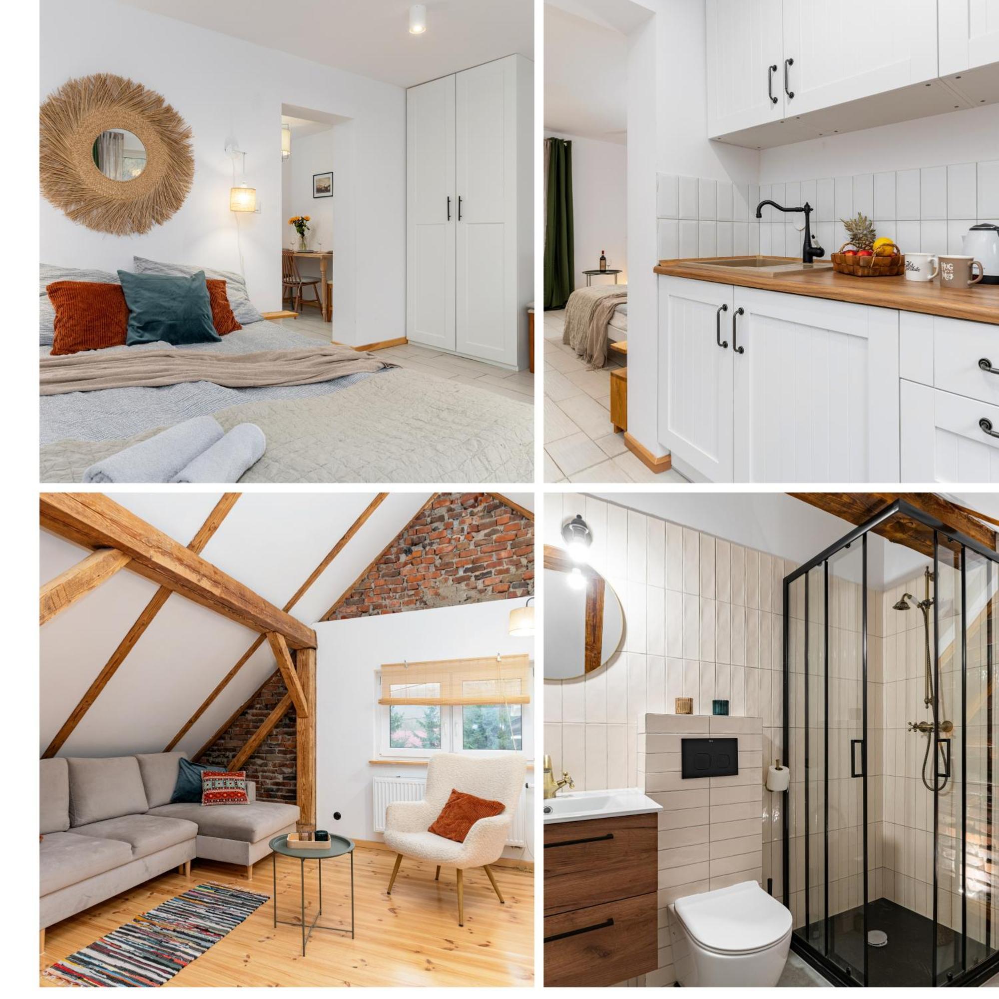 W Deski Dom Apartamenty Krzyżowa Exteriér fotografie