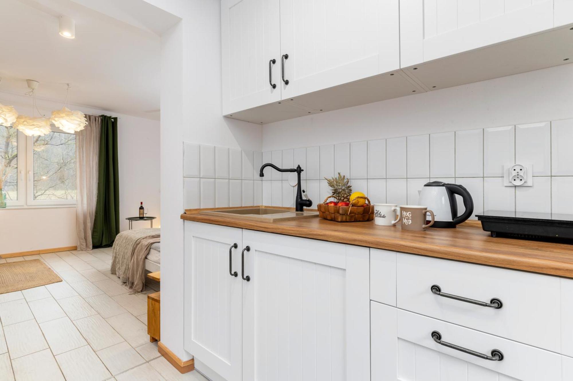 W Deski Dom Apartamenty Krzyżowa Exteriér fotografie